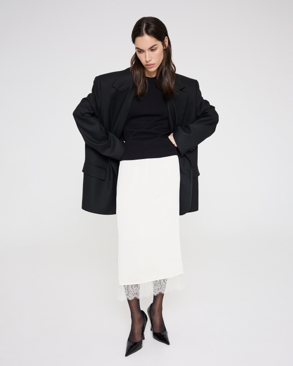 Белая юбка вместо свадебного платья. Где найти