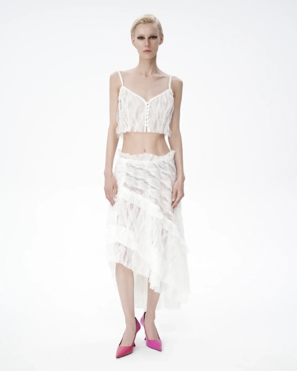 Белая юбка вместо свадебного платья. Где найти