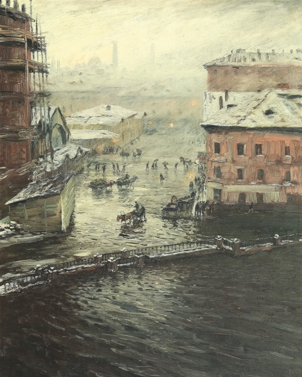 Святой Валентин во Flaner, разноцветная Вселенная в