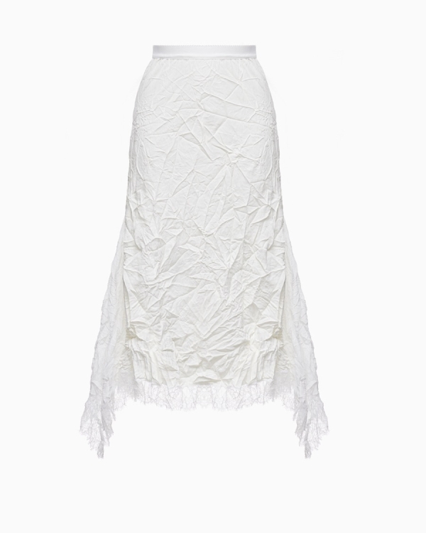 Белая юбка вместо свадебного платья. Где найти