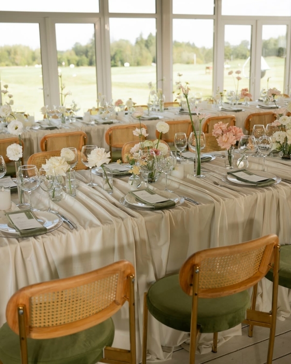 Свадьба на природе: лучшие загородные рестораны и