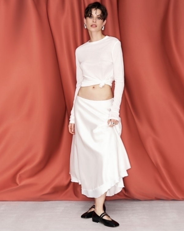 Белая юбка вместо свадебного платья. Где найти