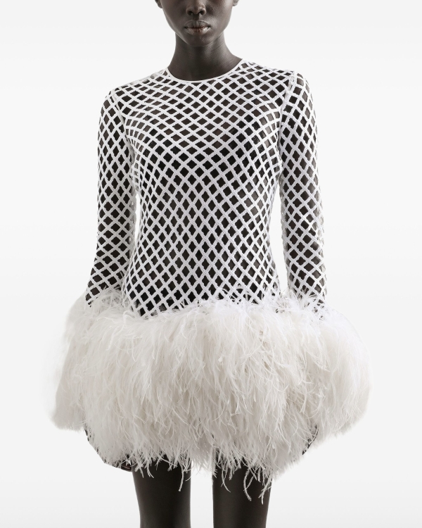 Где купить свадебное платье с перьями или