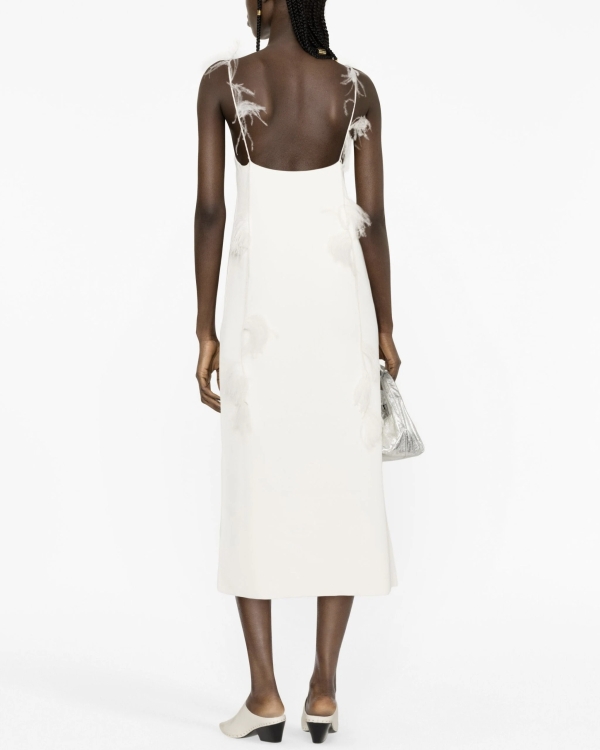 Где купить свадебное платье с перьями или