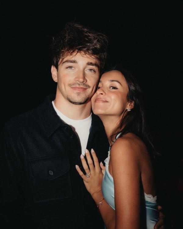 Гонщик «Формулы-1» Шарль Леклер женился