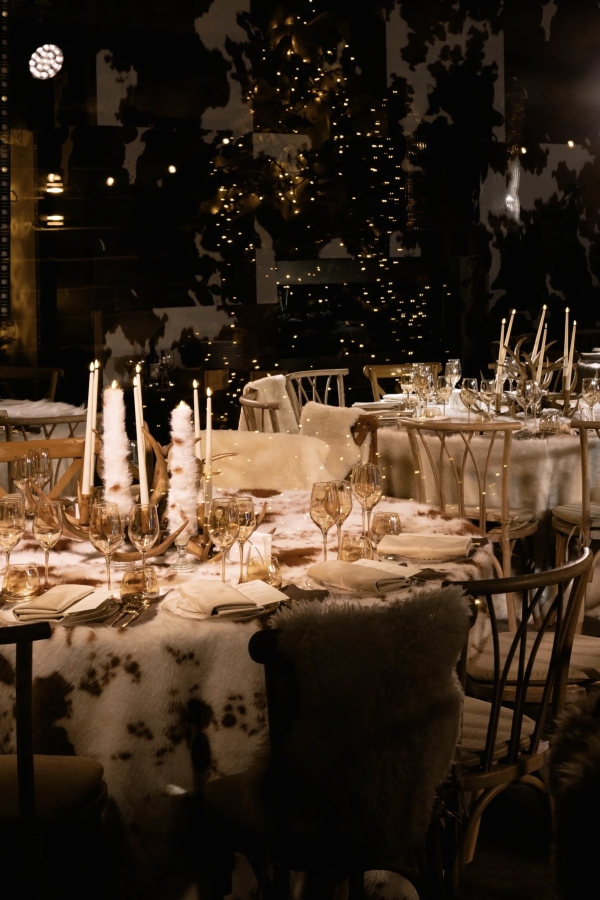 Эстетика après-ski в декоре: ледяной бар и