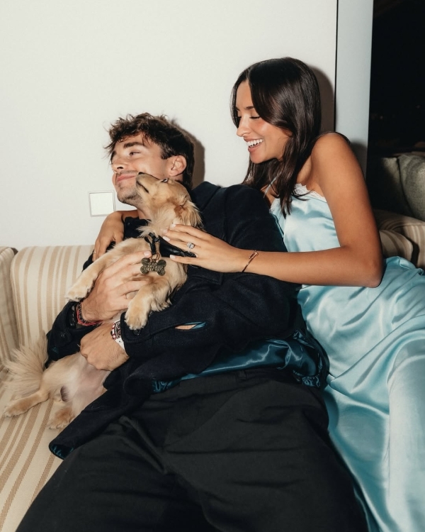 Гонщик «Формулы-1» Шарль Леклер женился