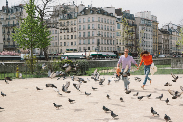 Прогулка в Париже