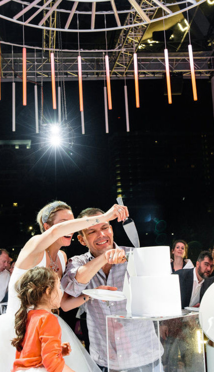 Концептуальная свадьба в Императорском яхт-клубе