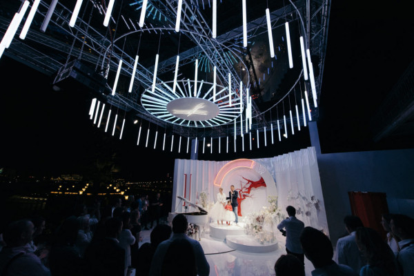 Концептуальная свадьба в Императорском яхт-клубе