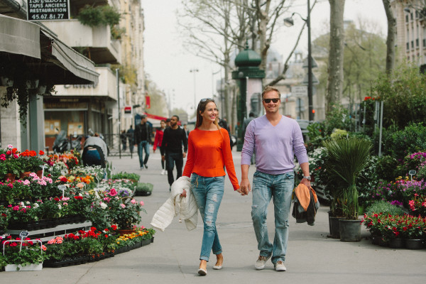 Прогулка в Париже