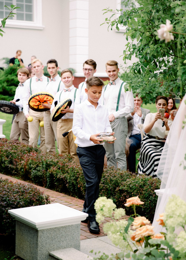 Свадьба в семейном загородном доме