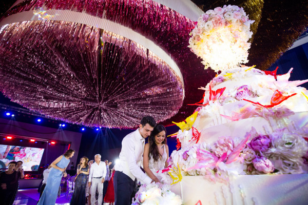 Роскошная свадьба в подмосковном замке