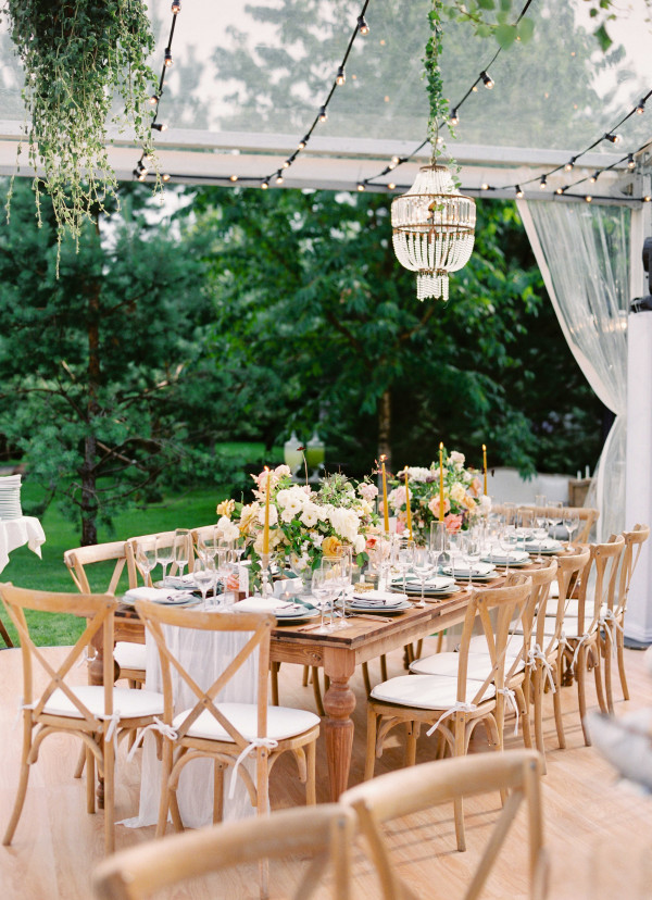 Свадьба в семейном загородном доме