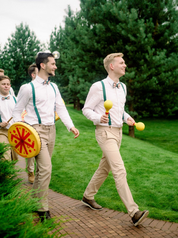 Свадьба в семейном загородном доме