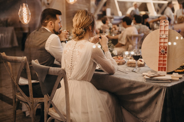 Непринужденная свадьба на природе