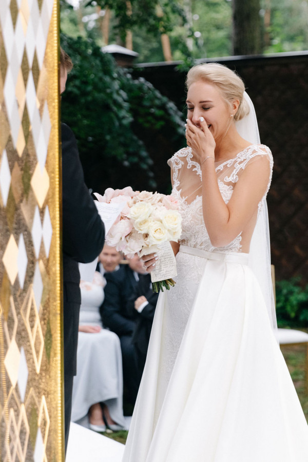 Романтичная свадьба в ресторане «Подмосковные вечера»