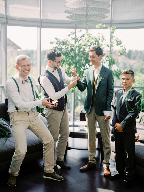 Свадьба в семейном загородном доме