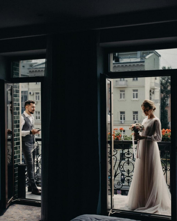 Непринужденная свадьба на природе