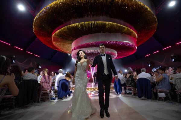 Роскошная свадьба в подмосковном замке