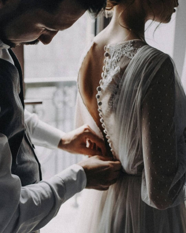 Непринужденная свадьба на природе