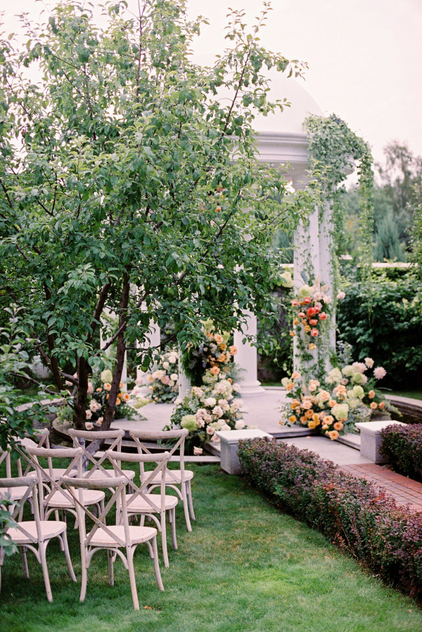 Свадьба в семейном загородном доме