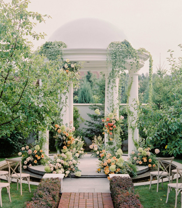 Свадьба в семейном загородном доме