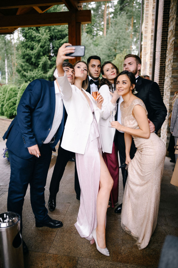 Романтичная свадьба в ресторане «Подмосковные вечера»