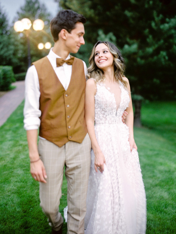 Свадьба в семейном загородном доме