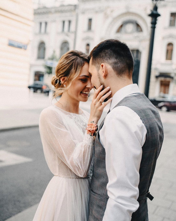 Непринужденная свадьба на природе