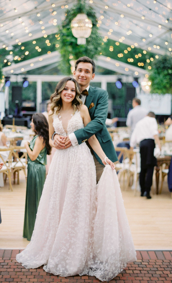 Свадьба в семейном загородном доме