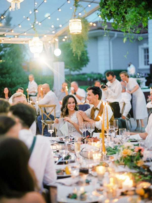 Свадьба в семейном загородном доме