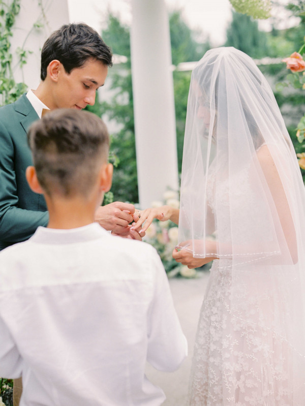 Свадьба в семейном загородном доме