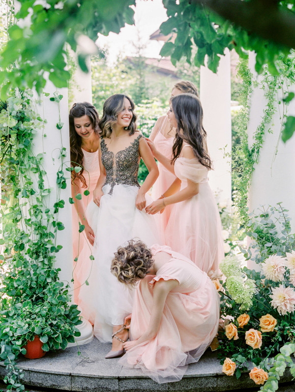 Свадьба в семейном загородном доме