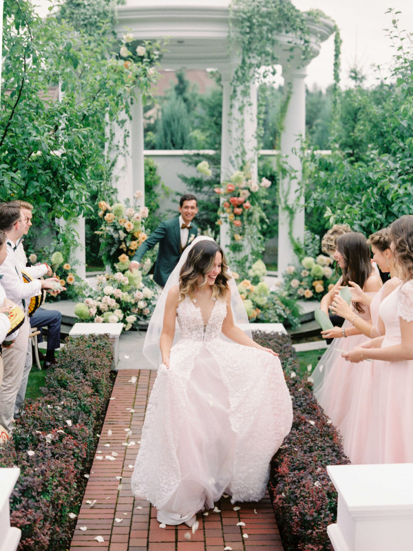 Свадьба в семейном загородном доме