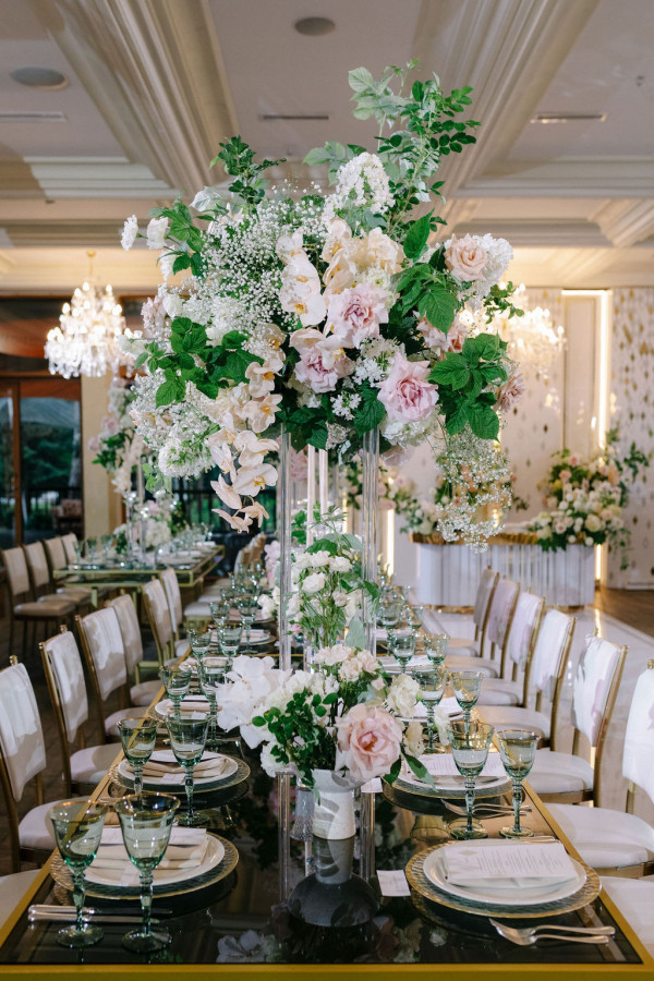 Романтичная свадьба в ресторане «Подмосковные вечера»