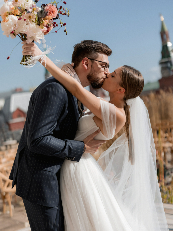 Свадьба под открытым небом в отеле Four