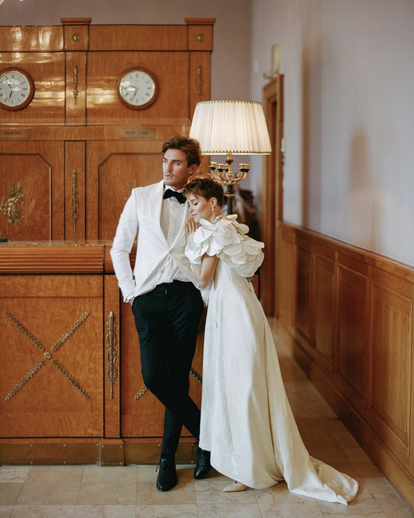 Романтические съемки в исторических интерьерах отеля «Националь»