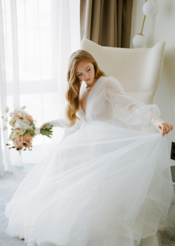 Свадьба в формате камерного семейного ужина от