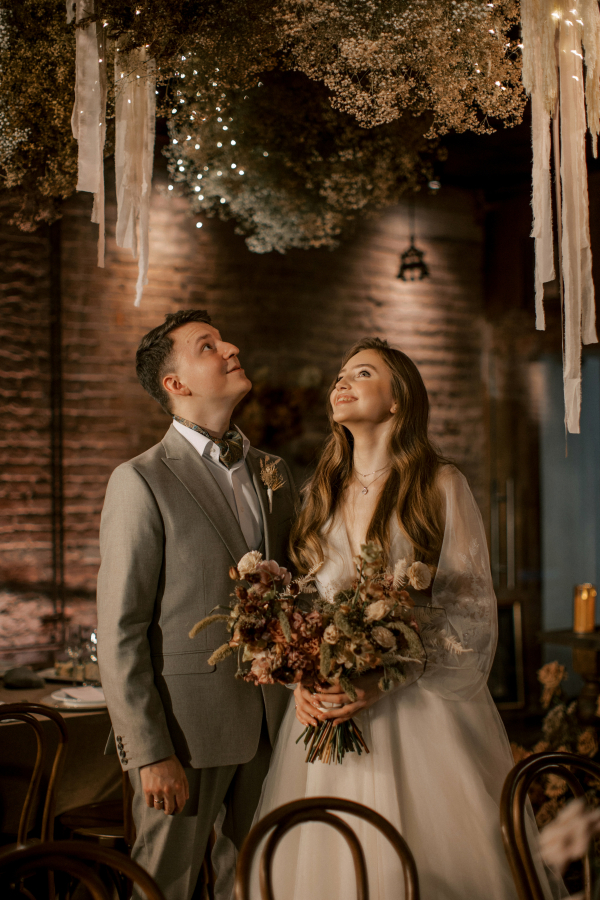 Свадьба в формате камерного семейного ужина от