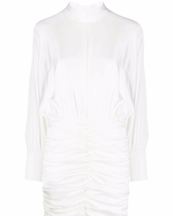 Свадебное платье с горлом все еще в