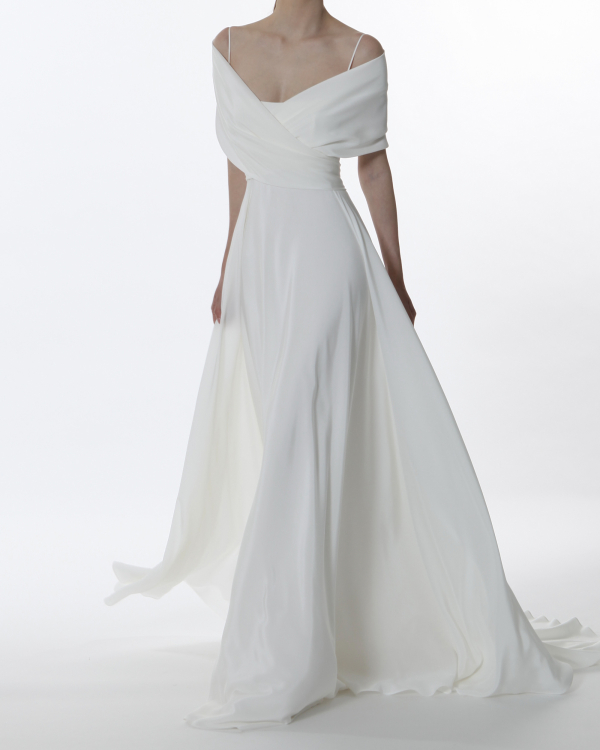 Минималистичные свадебные платья от Galia Lahav и