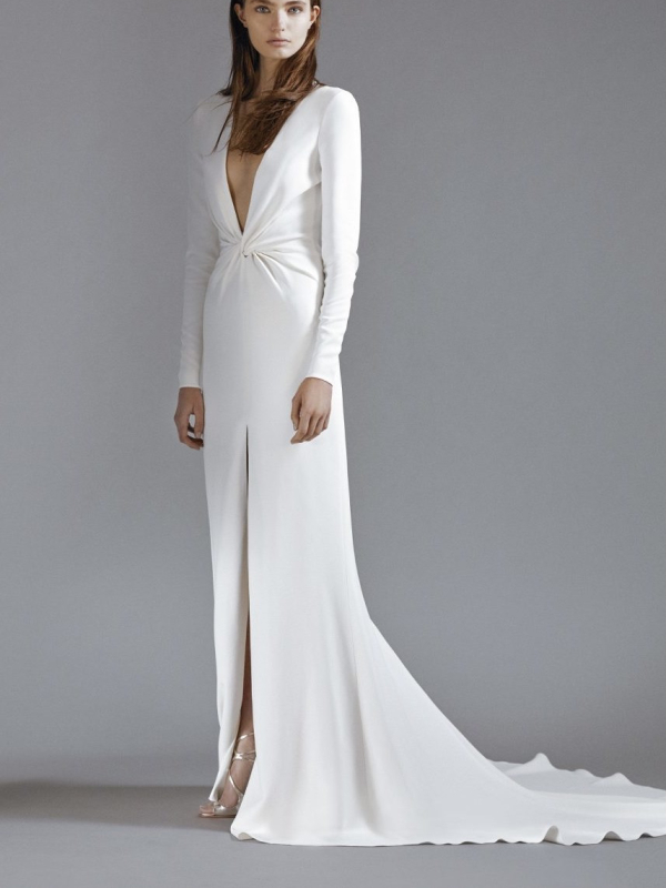 Минималистичные свадебные платья от Galia Lahav и