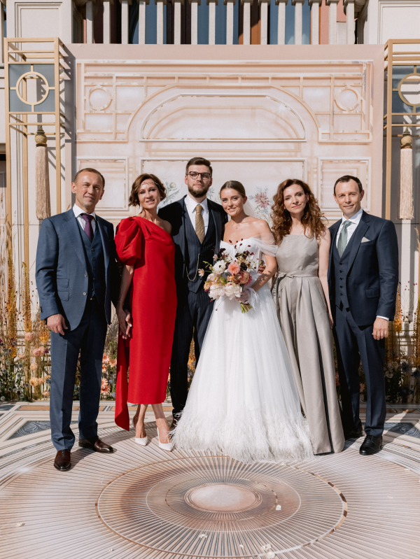 Свадьба под открытым небом в отеле Four