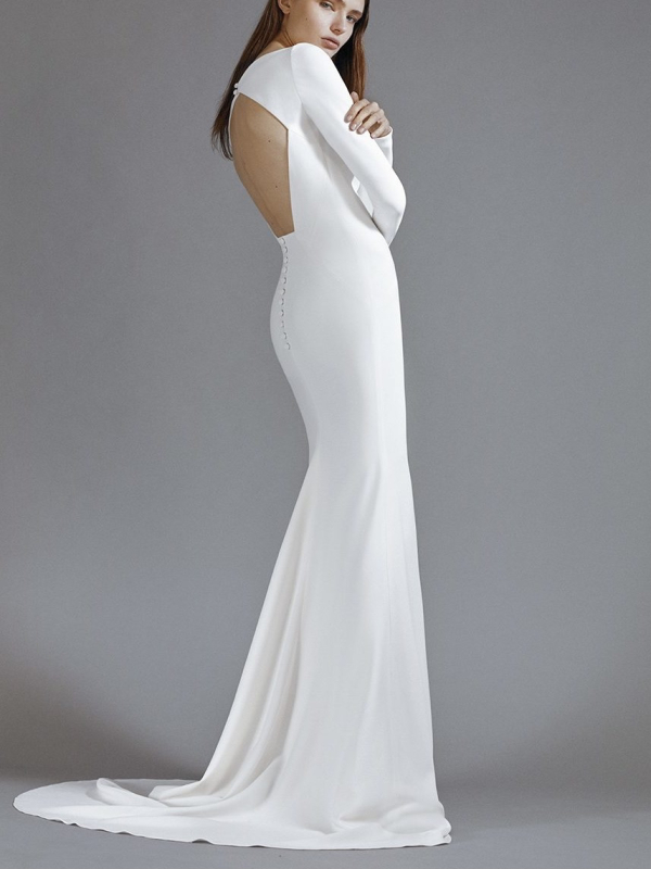 Минималистичные свадебные платья от Galia Lahav и