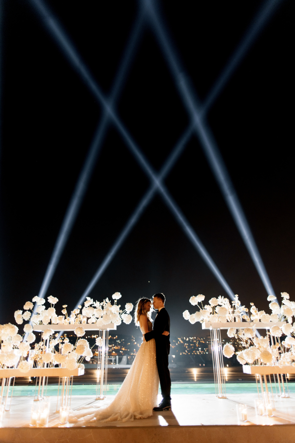 Белоснежная свадьба с видом на Босфор