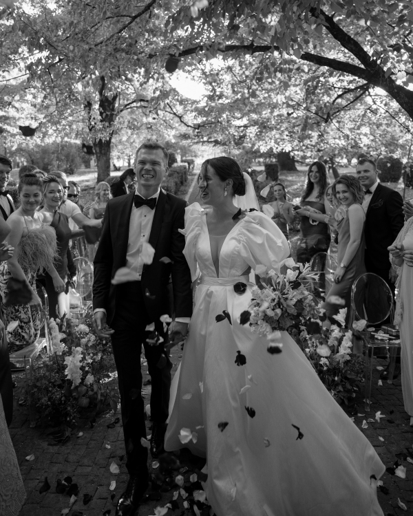 Свадьба среди виноградников в грузинском отеле Vazisubani