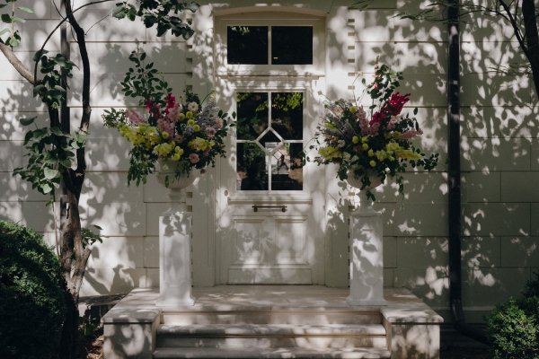 Свадьба среди виноградников в грузинском отеле Vazisubani