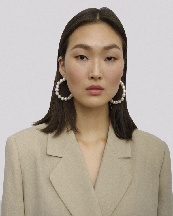 10 жемчужных серег для образа невесты