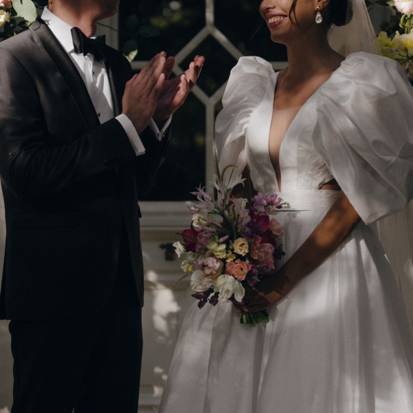 Свадьба среди виноградников в грузинском отеле Vazisubani